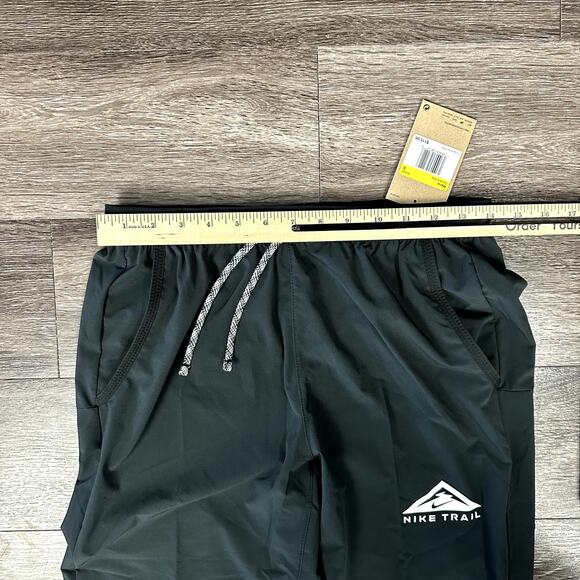 Nike Trail Dawn Range Dri-Fit Running Pants Black Men’s Size Small DX0855-010 - Picture 4 of 5